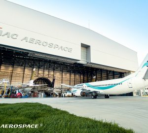 AMAC Aerospace’s existing hangar at the Bodrum Airport in Turkey